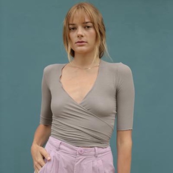 lily ashwell ballet wrap top
